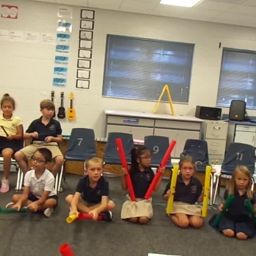 17-18 Ms. Winne's 2nd grade class "Solar Eclipse Rhythms" by Seamons