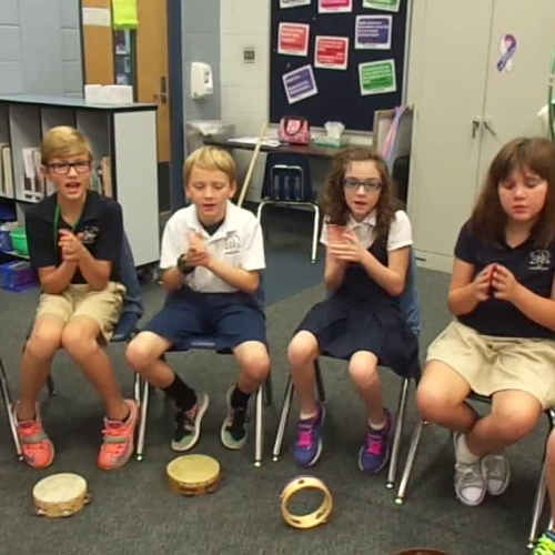 17-18 Mr. Brook's 4th grade class "Solar Eclipse Rhythms" by Seamons