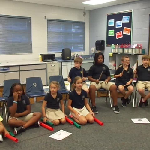 17-18 Ms. Dickey's 4th grade class "Solar Eclipse Rhythms" by Seamons