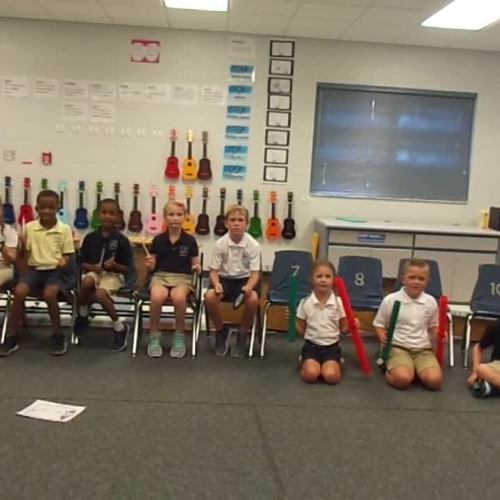 17-18 Ms. Van Dursen's 2nd grade class "Solar Eclipse Rhythms" by Seamons