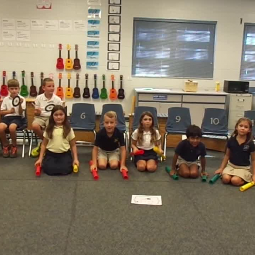 17-18 Ms. Svercek's 2nd grade class "Solar Eclipse Rhythms" by Seamons