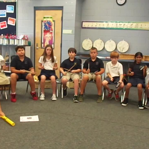 17-18 Ms. Hanks' 5th grade class "Solar Eclipse Rhythms" by Seamons