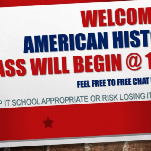 American History Day 1
