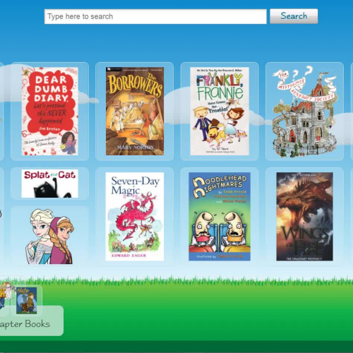 Search for books online at Curtsinger Elementary