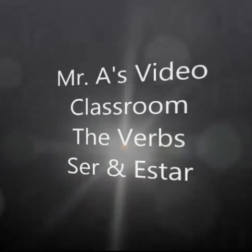 Verbs ser and estar