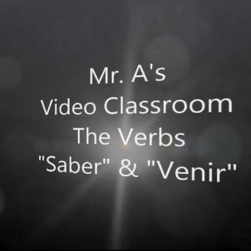 Verbs Saber and Venir