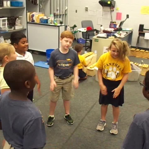 17-18 Ms. Mickel's 4th grade class "Sally Go 'Round the Sun -harmony"