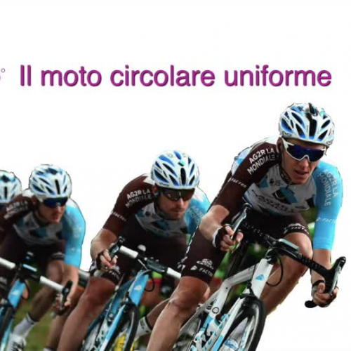 Moto circolare uniforme - prima parte