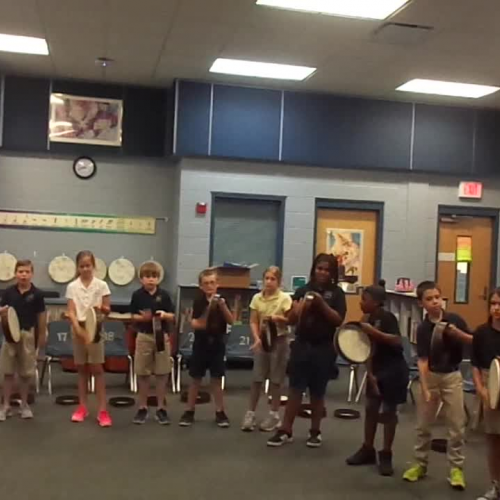 17-18 Ms. Dickey's 4th grade class "Sally Go 'Round the Sun"