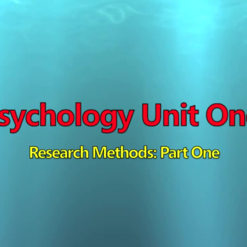 Psych Research Methods