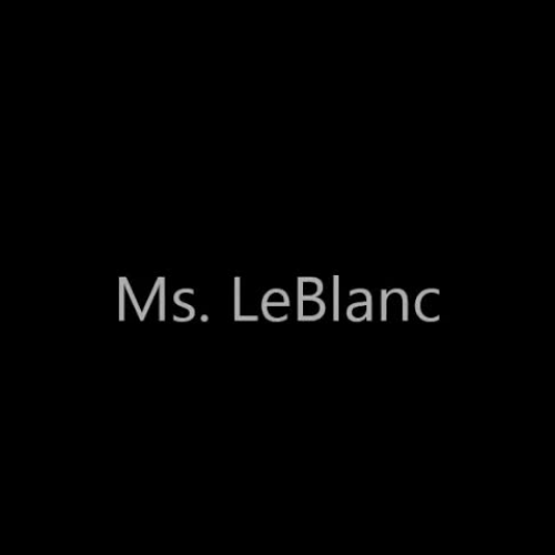 Ms. LeBlanc