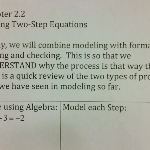 SSHSMATH - Ch 2.2