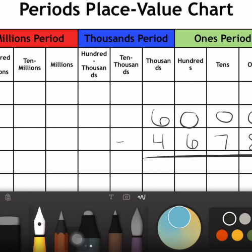 Subtracting Across Zeros