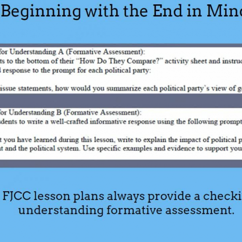 Prepared Classroom: Planning