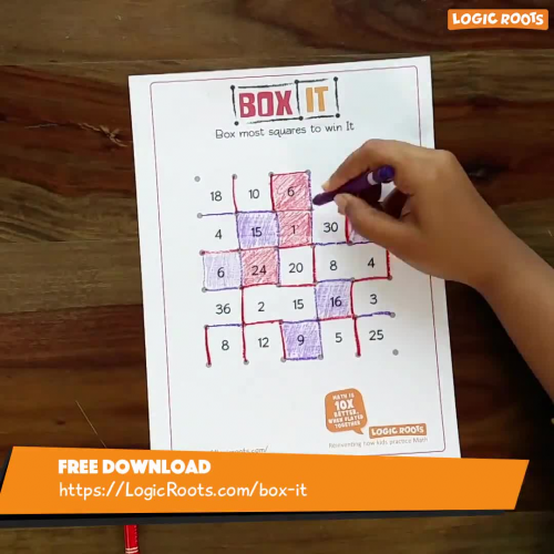 Multiplication Tables Game - BoxIt