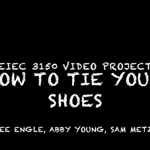 How to Tie Your Shoes