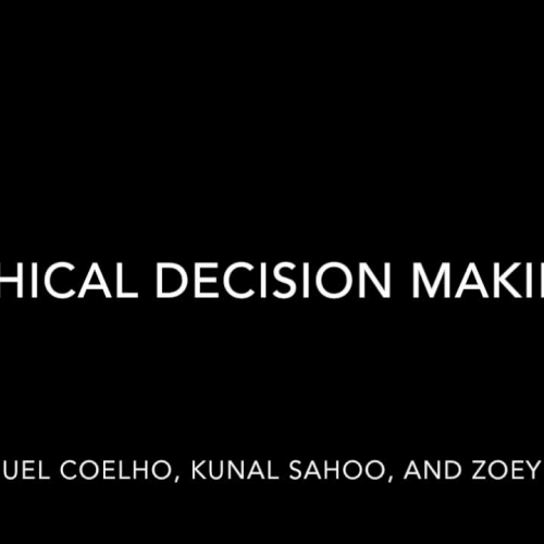 Ethical Decision Making