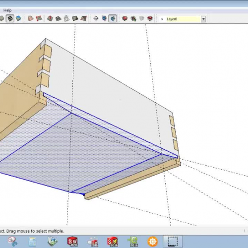 Bedside - Drawer Bottom