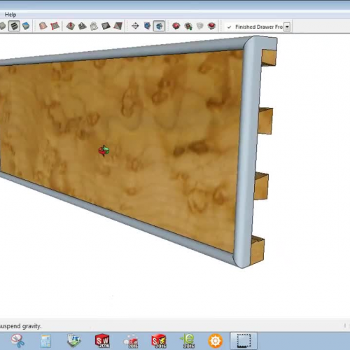 Bedside - Drawer Trim - Part 1