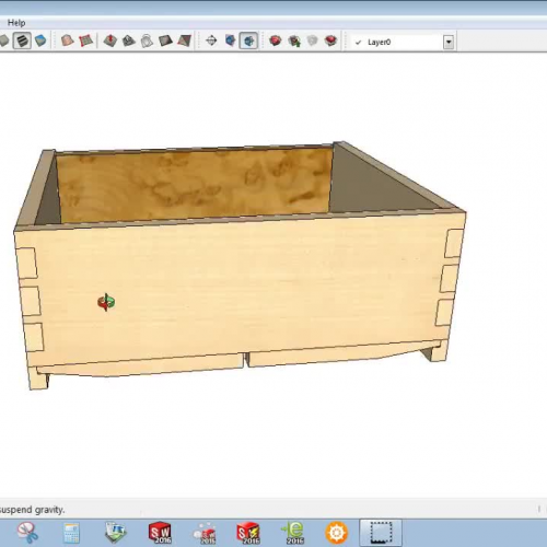 Bedside - Drawer Back