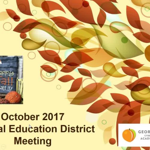 October 2017  SE District Meeting