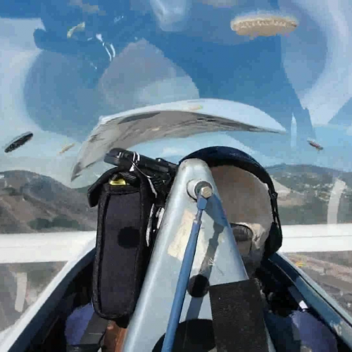 Landing at Gladstone on Runway 10 in a Rutan Long EZ