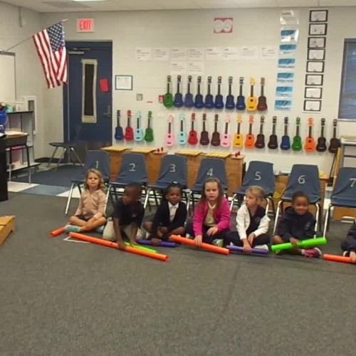 17-18 Ms. Burnham's Kindergarten Class "We're Jack-O-Lanterns"