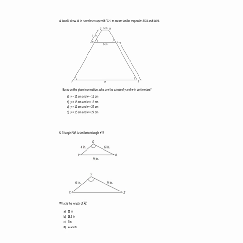 Triangles and Parallelograms