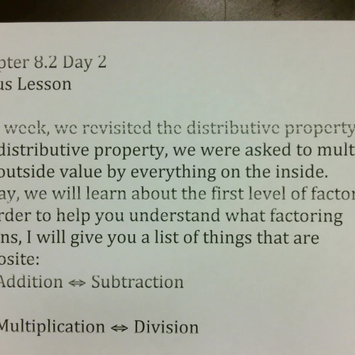 SSHSMATH - Ch 8.2 Day 2