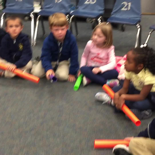 17-18 Ms. Kelsey's Kindergarten class "We're Jack-o-Lanterns"