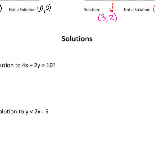 Graphing Linear Inequalities Pt 2