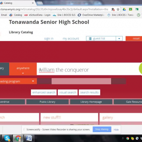 Finding Books in the Online Catalog