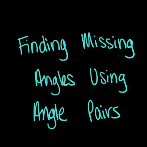 Finding Missing Angles