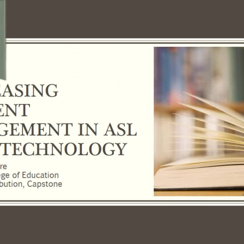 Increasing Student Engagement in ASL