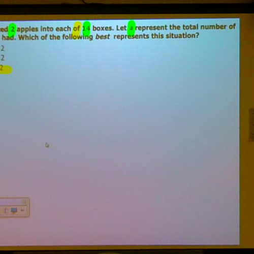 Algebraic Expressions