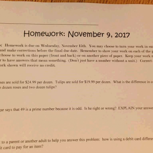 Homework Nov. 9 Q1