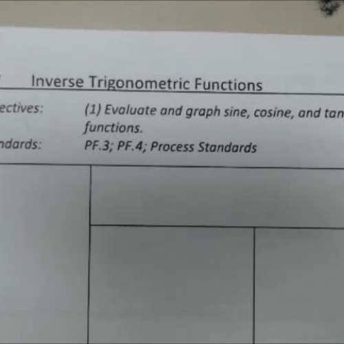 1.7 Video #3 - Examples and Word Problems