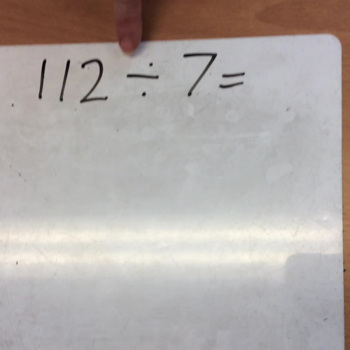 Maths - Year 4 - Division - using a number line