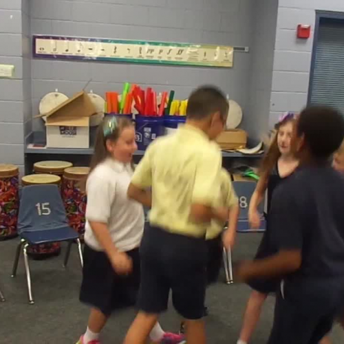 17-18 Mr. Bishop's 3rd grade class "Beat's Dance" 