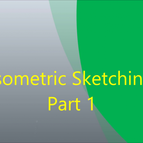 Isometric Drawing Directions and Rules