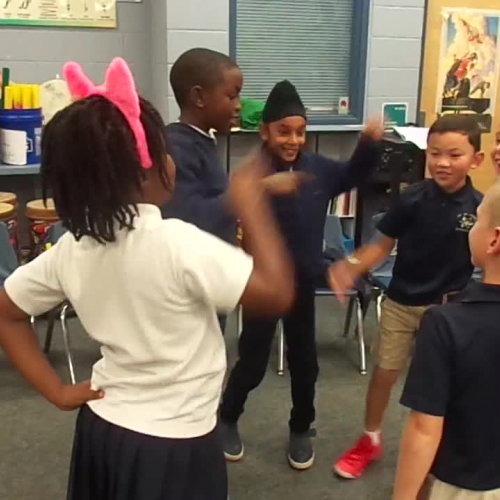 17-18 Ms. Carter's 3rd grade class "Bert's Dance"