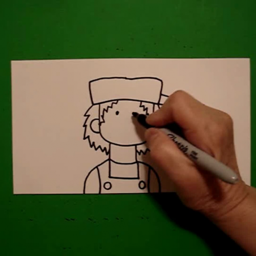 Let's Draw Johnny Appleseed!