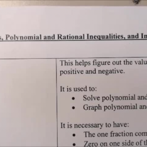 CA Sign Chart Notes