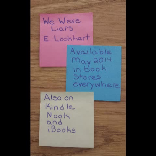 We Were Liars Book Trailer