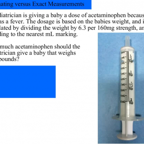 Estimating Vs Exact 2