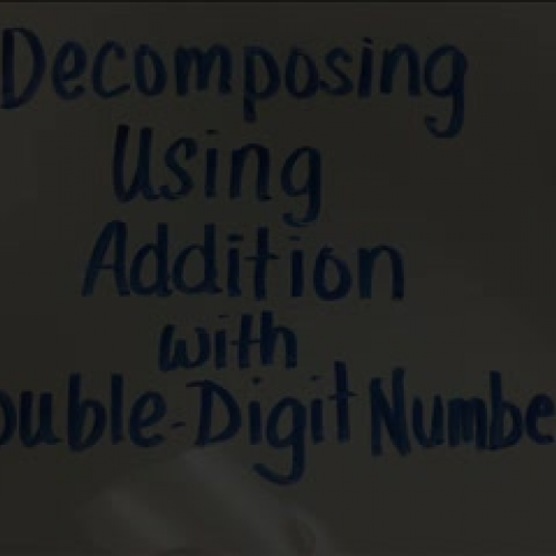 Decomposing  with Addition
