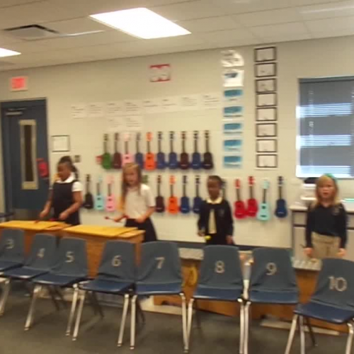 17-18 Ms. Jesson's 1st grade class "1, 2, 3, 4, 5" by Hiller/Dupont