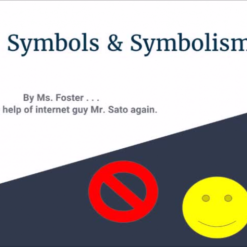 RL.8.4 Symbols & Symbolism
