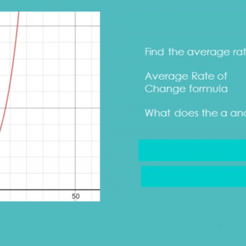 Find average rate of change from a graph video 2