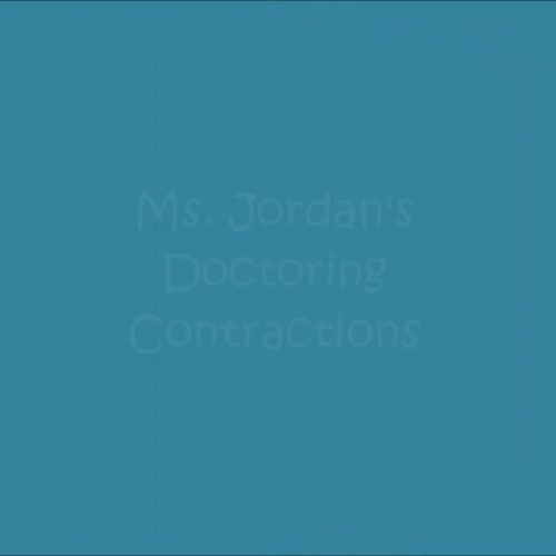 Language Arts-Doctoring Contractions